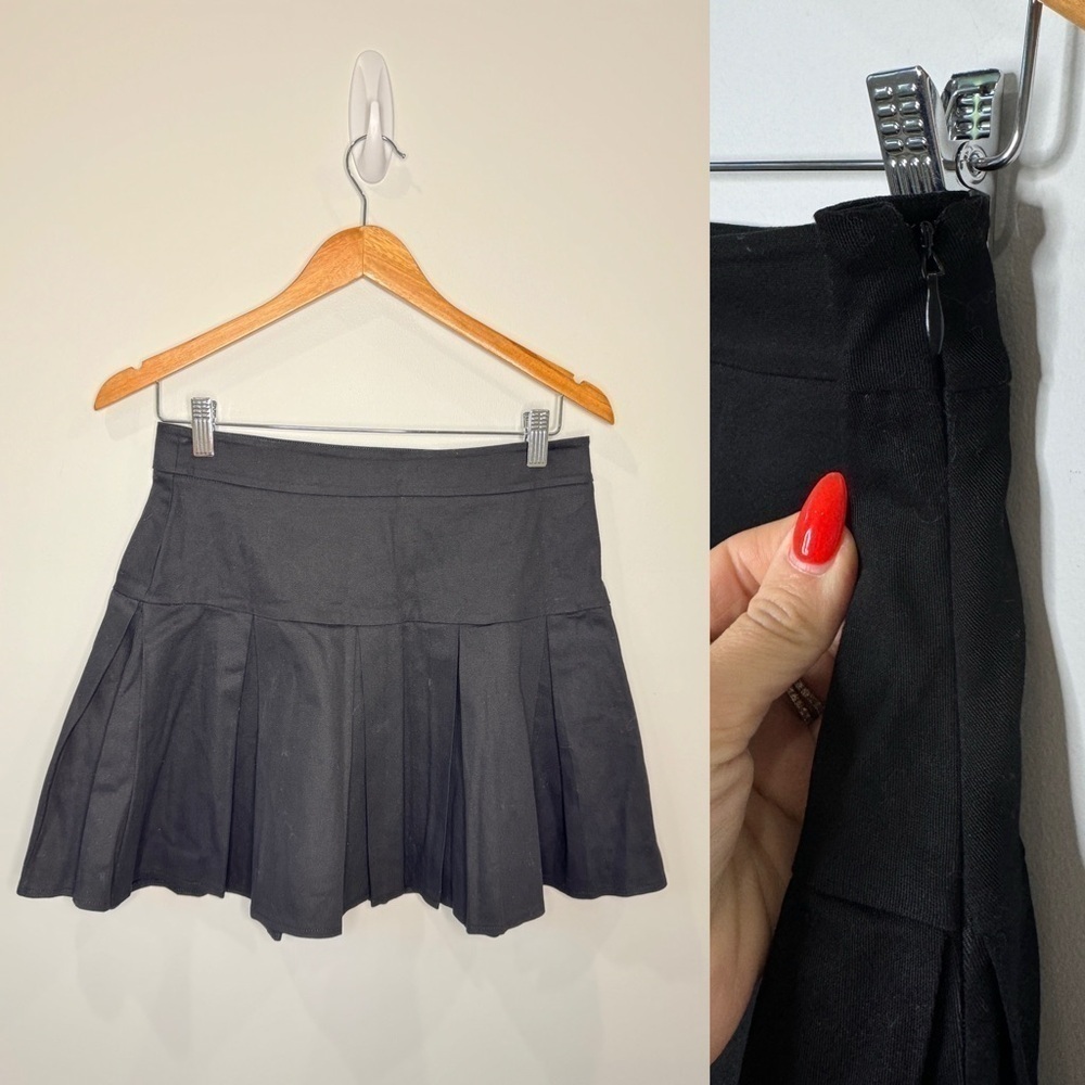 Full Tilt Tennis Skater Black Mini Women’s Skirt (L)